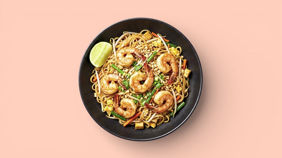Pad Thai Crevetten