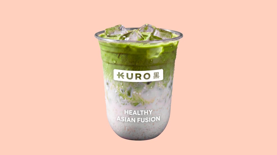 Iced Vanilla Matcha Latte