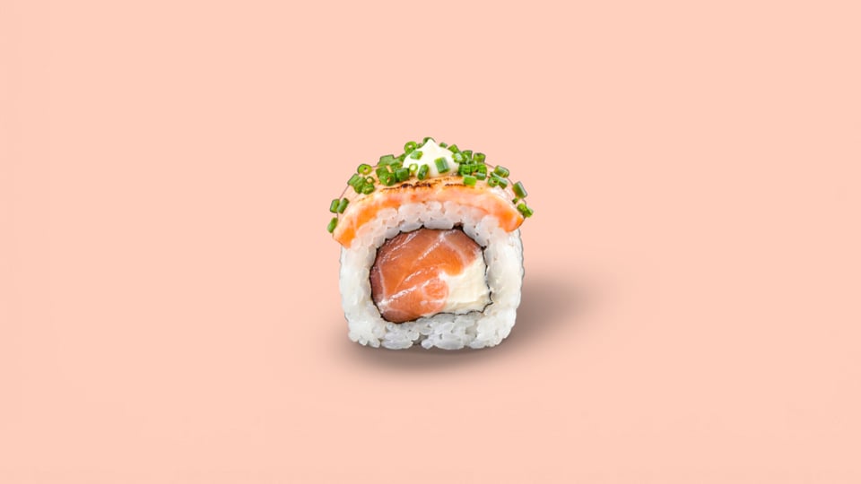 Flamed Salmon
